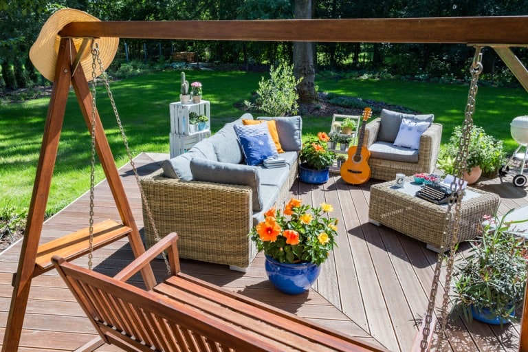 how to elevate your patio with chic and practical enhancements